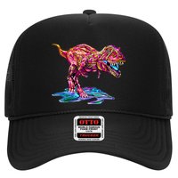Wet Paint Colorful T-Rex Hat