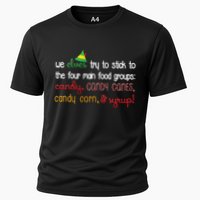 We Elves Try To Stick To Four Main Food Groups Performance Shirt