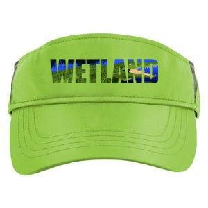 Wetland Gator Crocodile Adult Drive Performance Visor