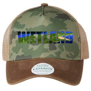 Wetland Gator Crocodile Legacy Tie Dye Trucker Hat