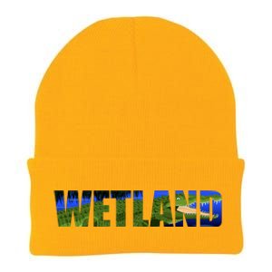 Wetland Gator Crocodile Knit Cap Winter Beanie