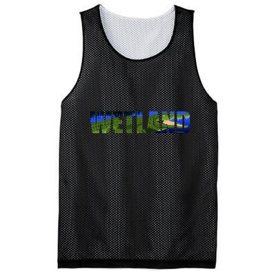 Wetland Gator Crocodile Mesh Reversible Basketball Jersey Tank