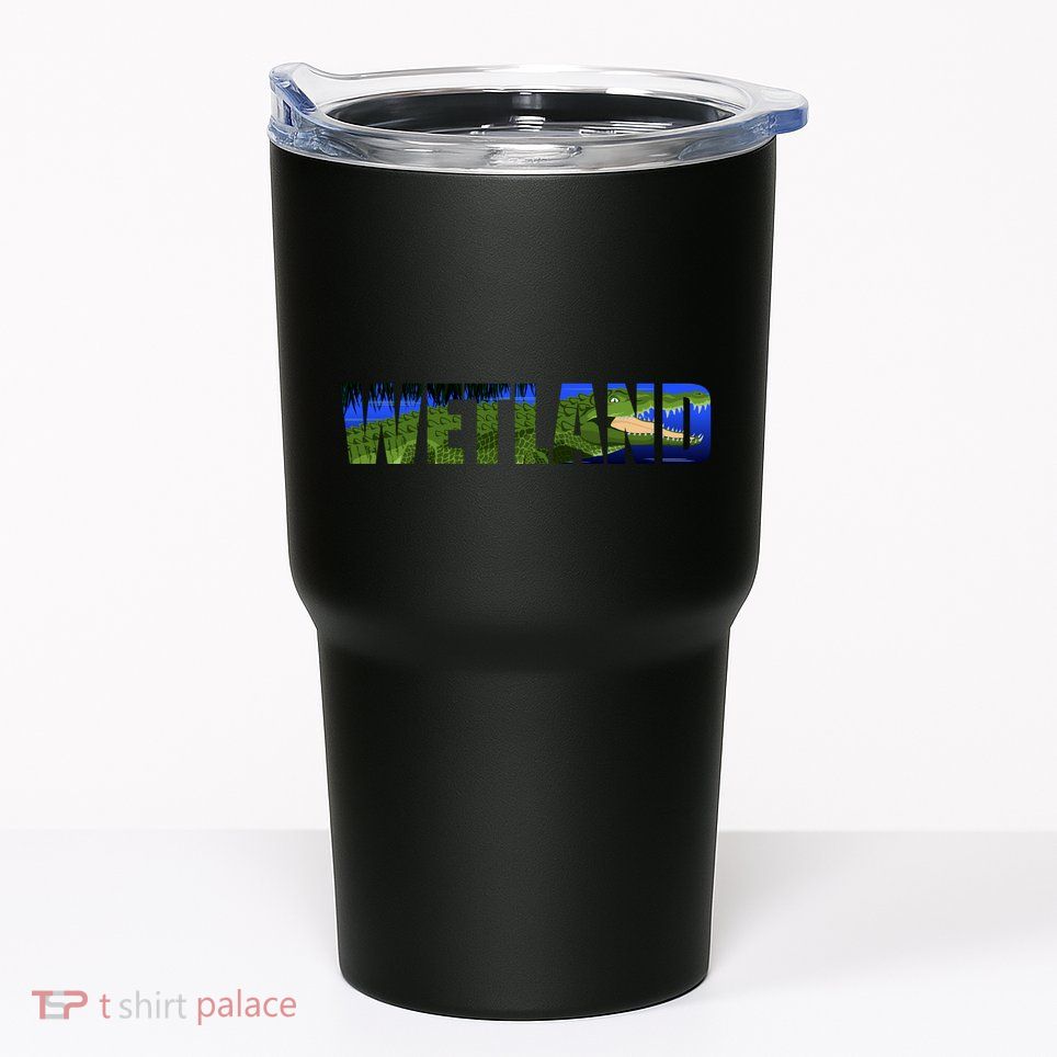 Wetland Gator Crocodile Tumbler