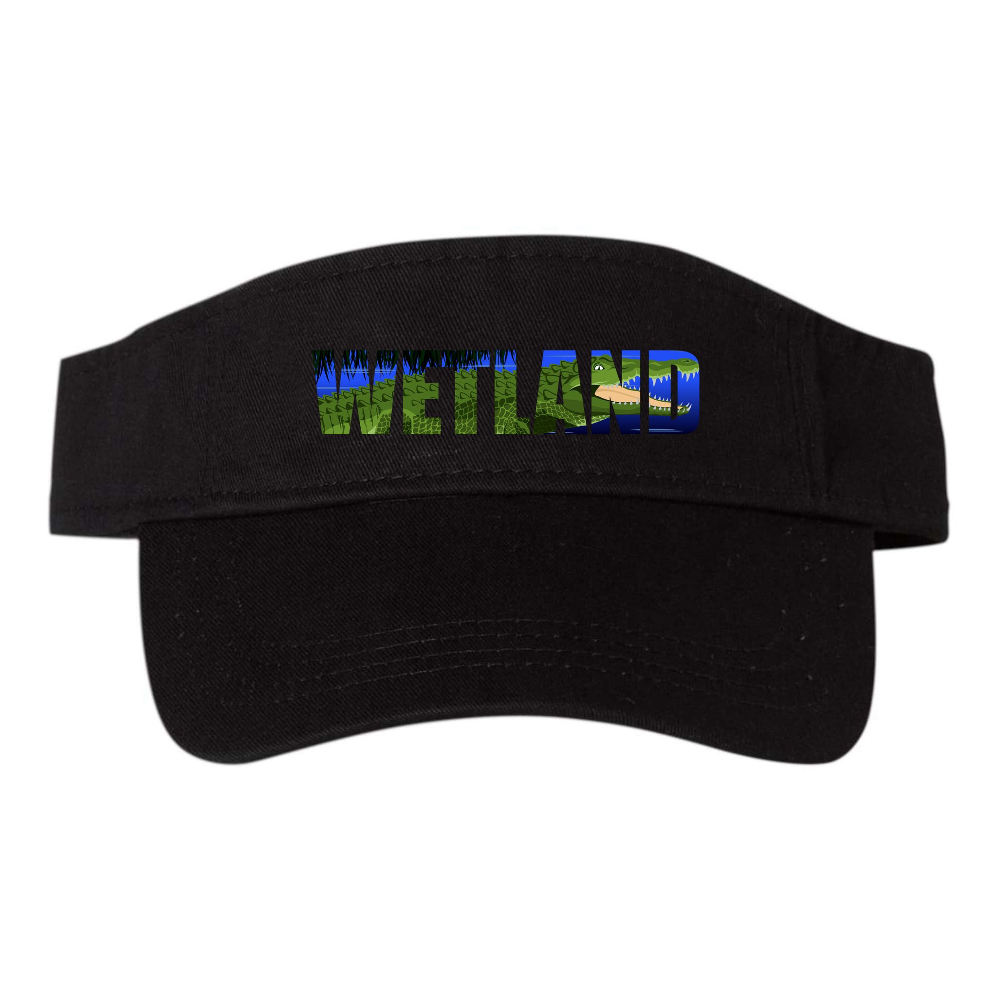 Wetland Gator Crocodile Visor