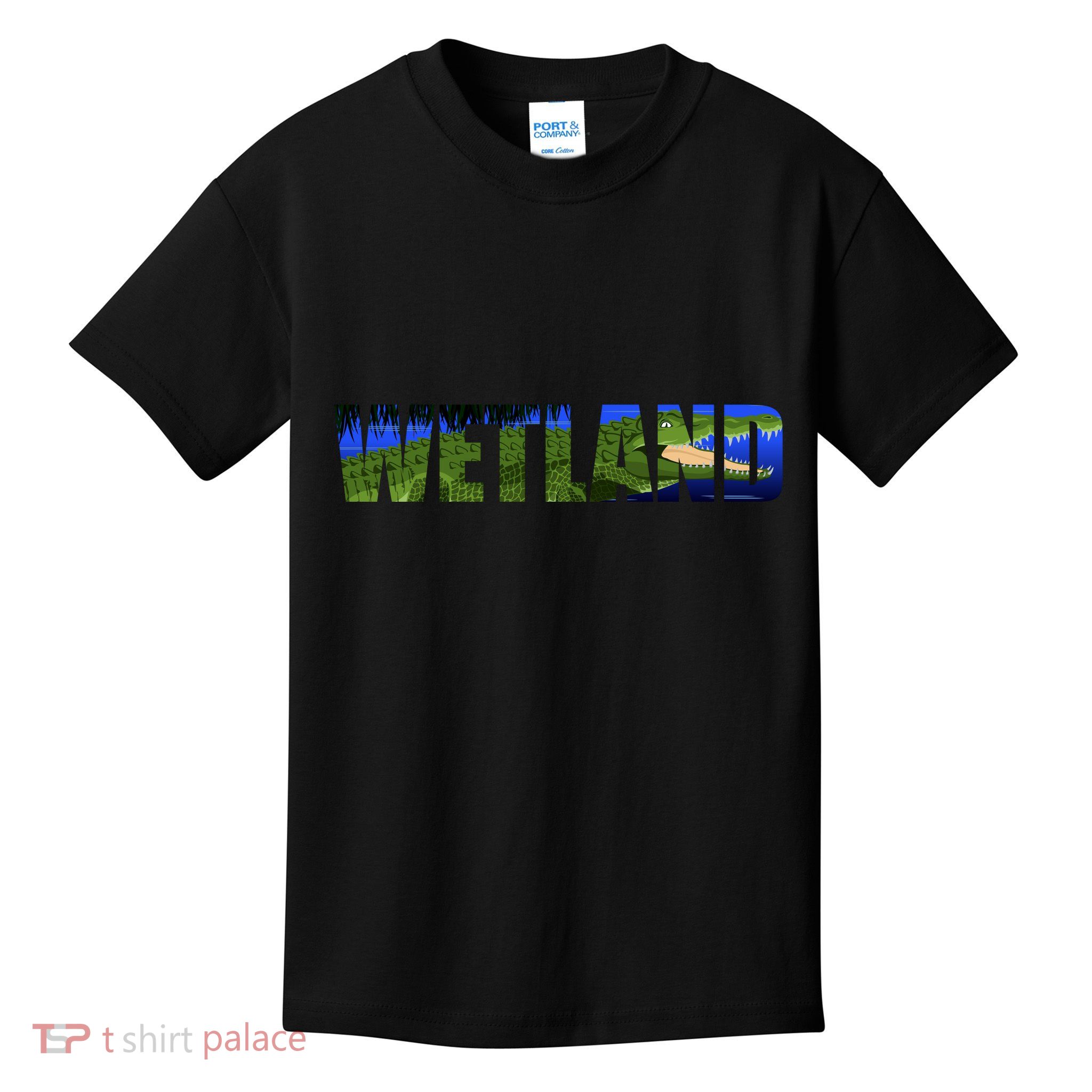 Wetland Gator Crocodile Kids T-Shirt