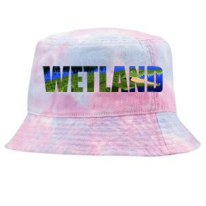 Wetland Gator Crocodile Tie-Dyed Bucket Hat