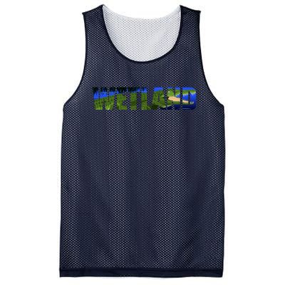 Wetland Gator Crocodile Mesh Reversible Basketball Jersey Tank