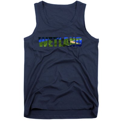 Wetland Gator Crocodile Tank Top