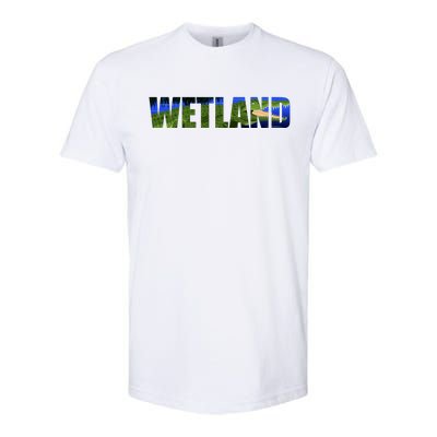 Wetland Gator Crocodile Softstyle® CVC T-Shirt