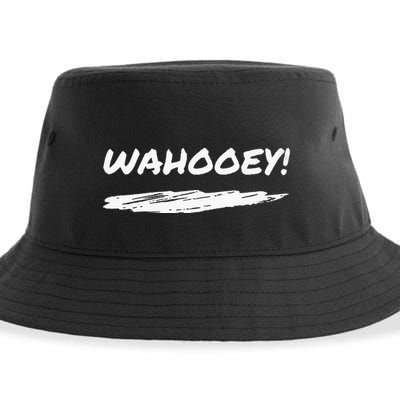 Wahooey! Excitement Unleashed. Shout It Out Sustainable Bucket Hat