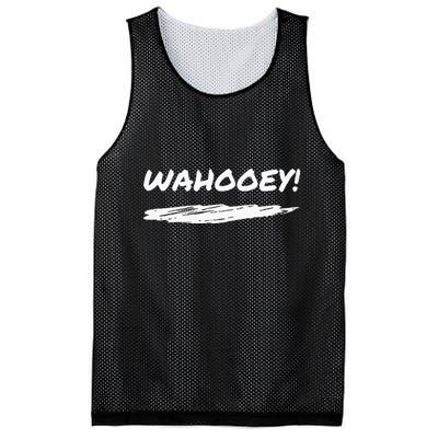 Wahooey! Excitement Unleashed. Shout It Out Mesh Reversible Basketball Jersey Tank
