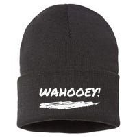 Wahooey! Excitement Unleashed. Shout It Out Sustainable Knit Beanie