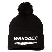 Wahooey! Excitement Unleashed. Shout It Out Pom Pom 12in Knit Beanie