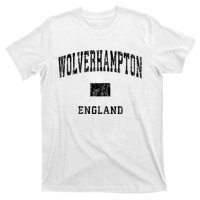 Wolverhampton England Vintage Athletic Sports Design Hoodie T-Shirt