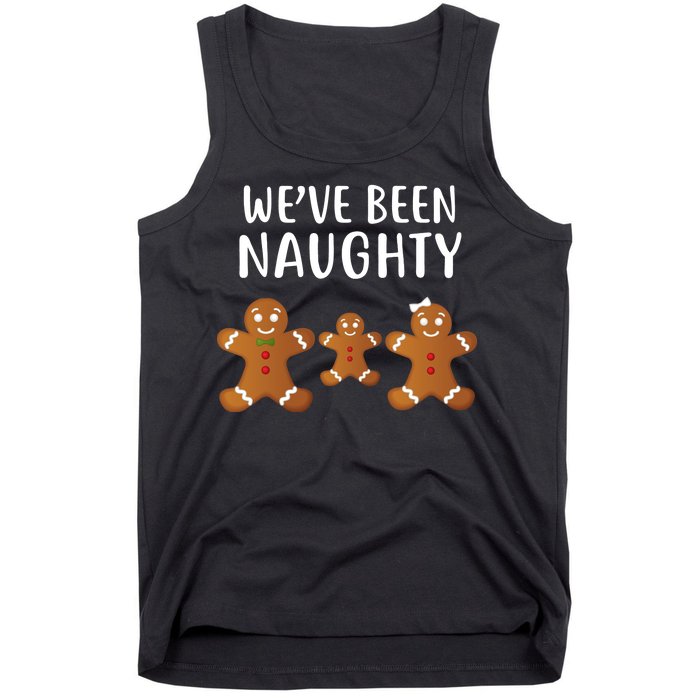 We've Been Naughty Gingerbread Tank Top