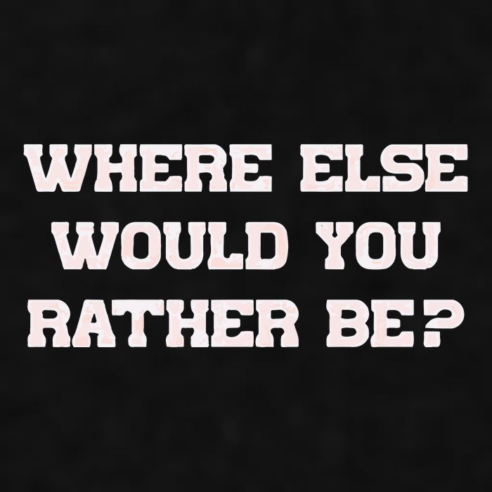 Where Else Would You Rather Be Ladies PosiCharge Tri-Blend Wicking Tank