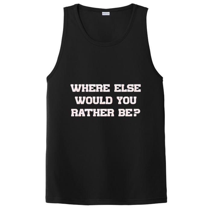 Where Else Would You Rather Be PosiCharge Competitor Tank