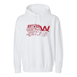 Welcome Enumclaw Where Everyones Welcome Until TheyRe Not Garment-Dyed Fleece Hoodie