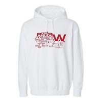 Welcome Enumclaw Where Everyones Welcome Until TheyRe Not Garment-Dyed Fleece Hoodie