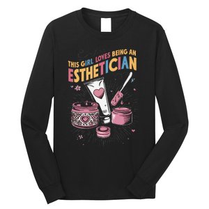 Wax Esthetician Waxing Skin Care Long Sleeve Shirt