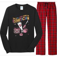 Wax Esthetician Waxing Skin Care Long Sleeve Pajama Set