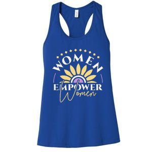 Women Empower Women, Women's Day Women's Racerback Tank