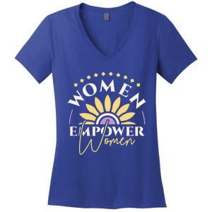 Women Empower Women, Women's Day Women's V-Neck T-Shirt