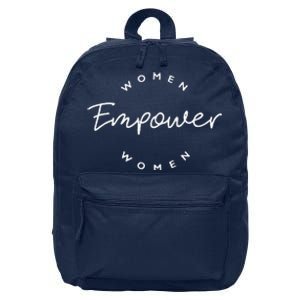 Women Empower Women Feminist International Women's Day Gifts Funny 16 in Basic Backpack