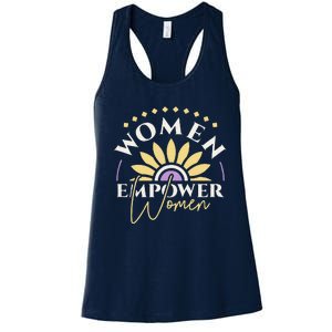 Women Empower Women, Women's Day Women's Racerback Tank