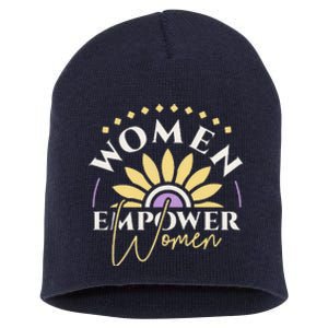 Women Empower Women, Women's Day Short Acrylic Beanie