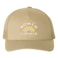 Women Empower Women, Women's Day Yupoong Adult 5-Panel Trucker Hat