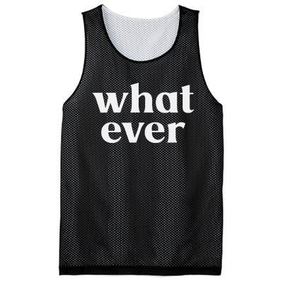 What Ever Mesh Reversible Basketball Jersey Tank