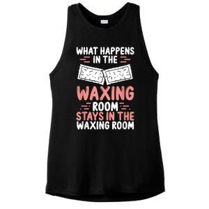 Waxing Esthetician Wax Tech Beauty Cosmetics Cosmetologist Ladies PosiCharge Tri-Blend Wicking Tank