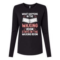 Waxing Esthetician Wax Tech Beauty Cosmetics Cosmetologist Womens Cotton Relaxed Long Sleeve T-Shirt