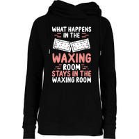 Waxing Esthetician Wax Tech Beauty Cosmetics Cosmetologist Womens Funnel Neck Pullover Hood