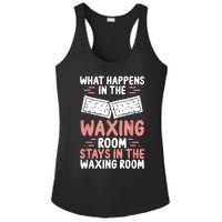 Waxing Esthetician Wax Tech Beauty Cosmetics Cosmetologist Ladies PosiCharge Competitor Racerback Tank