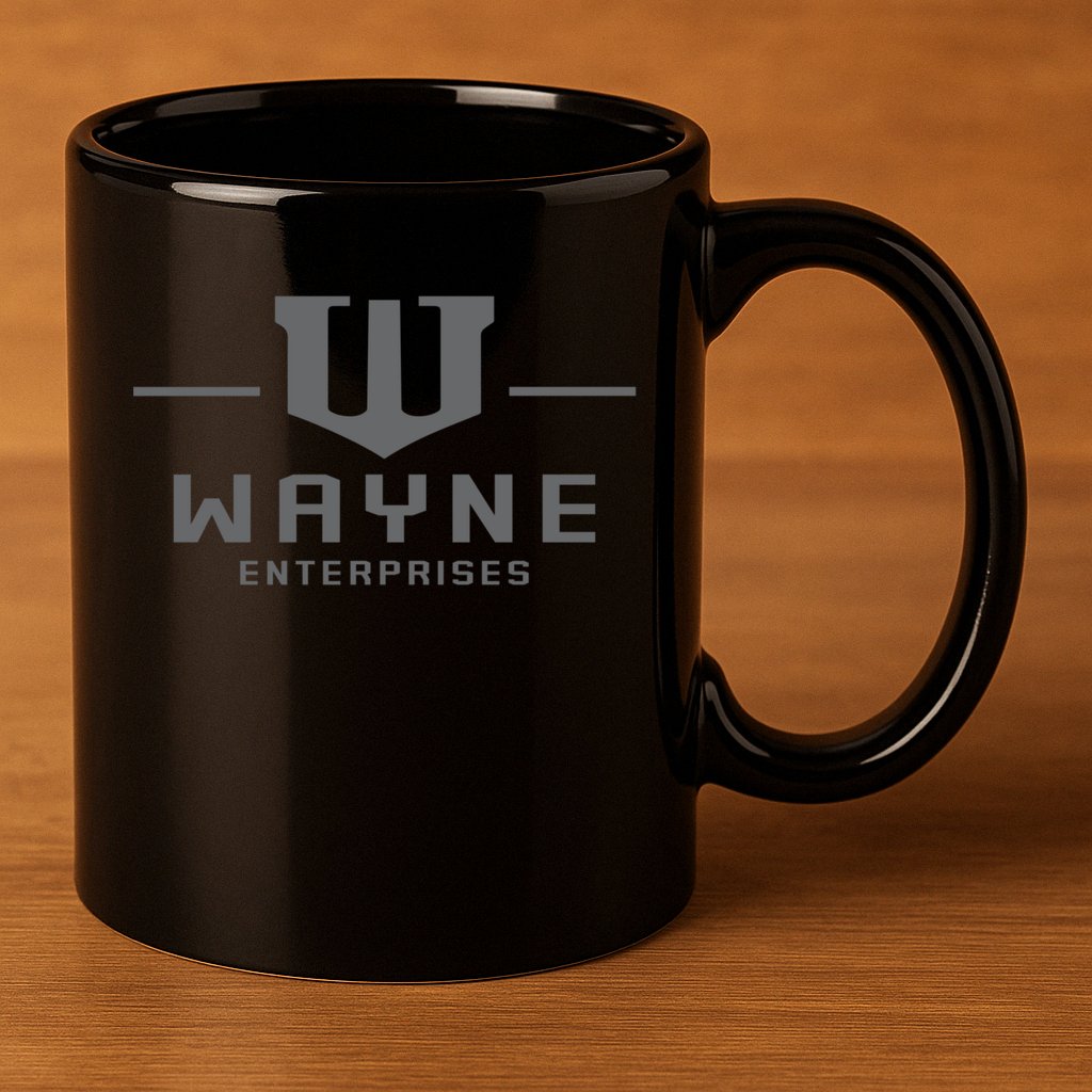 Wayne Enterprises 11oz C Handle Ceramic Mug