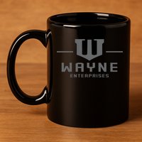 Wayne Enterprises 11oz C Handle Ceramic Mug