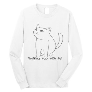 Walking Ego With Fur Long Sleeve Shirt