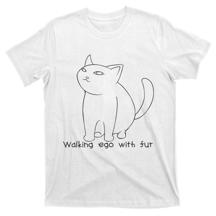 Walking Ego With Fur T-Shirt