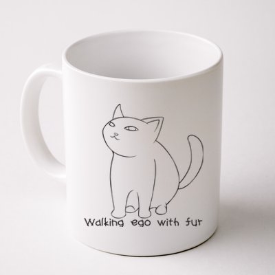 Walking Ego With Fur Coffee Mug