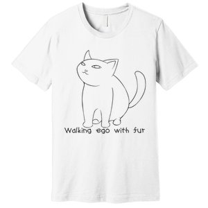 Walking Ego With Fur Premium T-Shirt