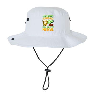 Weekend Forecast 100% Chance Of Mezcal Mescal Beverage Gift Legacy Cool Fit Booney Bucket Hat