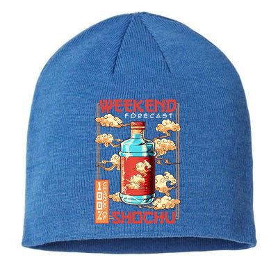 Weekend Forecast 100% Chance Of Shochu Japanese Liquor Gift Sustainable Beanie