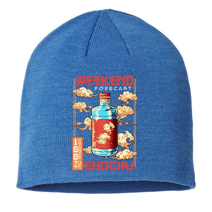 Weekend Forecast 100% Chance Of Shochu Japanese Liquor Gift Sustainable Beanie