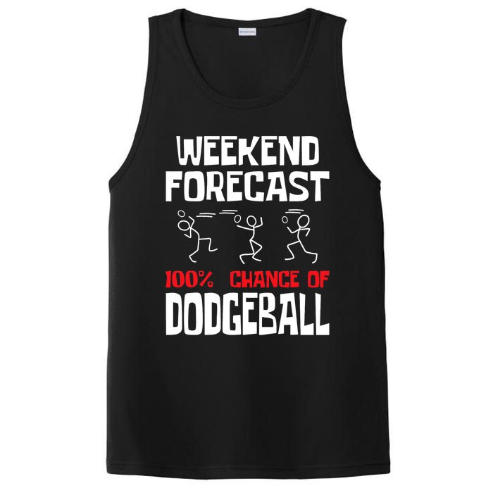 Weekend Forecast 100% Chance Of Dodgeball Dodgeball Player PosiCharge Competitor Tank