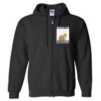 Wanted For 93 Felonies Across The Country Capybara Mugshot Full Zip Hoodie