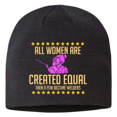 Welder For A Female Welding Steelsmith Sustainable Beanie