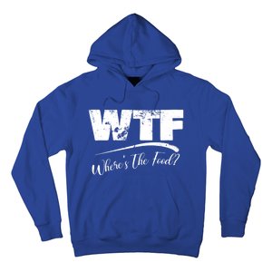 Wtf Funny Adult Wheres The Food Word Play Gift Hoodie