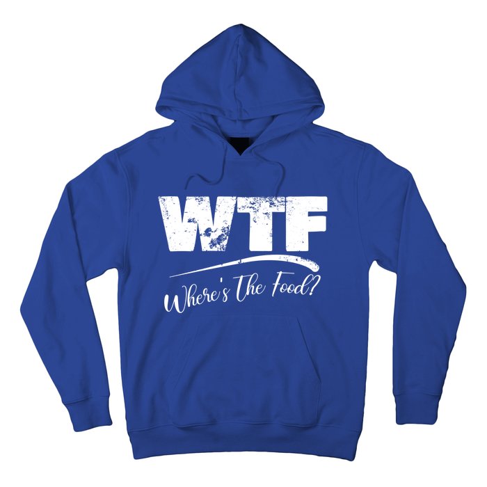 Wtf Funny Adult Wheres The Food Word Play Gift Hoodie